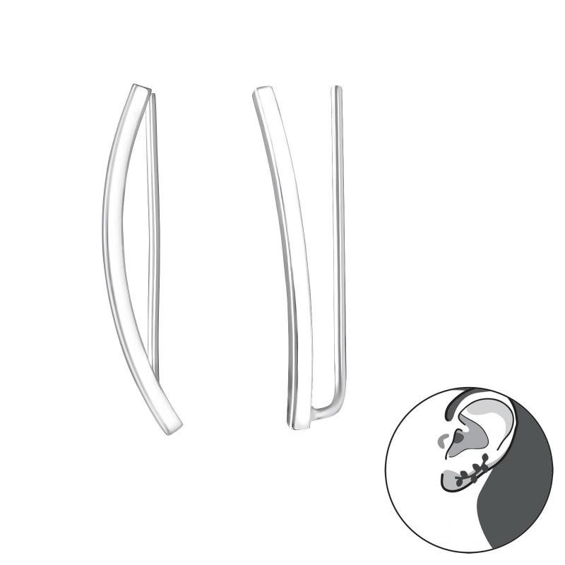Cercei ear cuffs din argint DiAmanti DIA31996 (Argint 925‰ 0,65 g.)