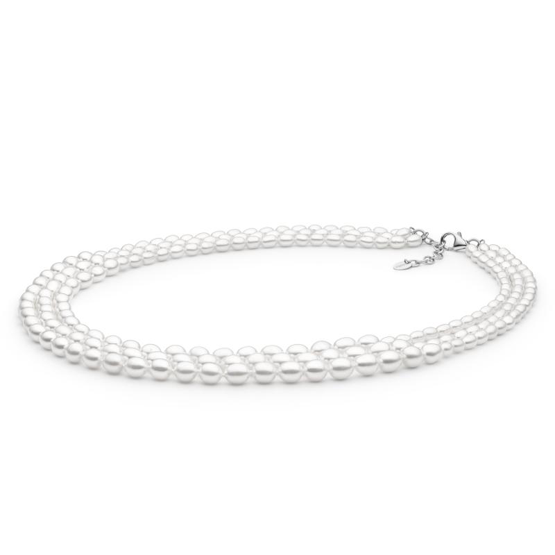 Colier perle naturale si argint 50 cm DiAmanti 212-26-G (Argint 925‰ 2,05 g.)