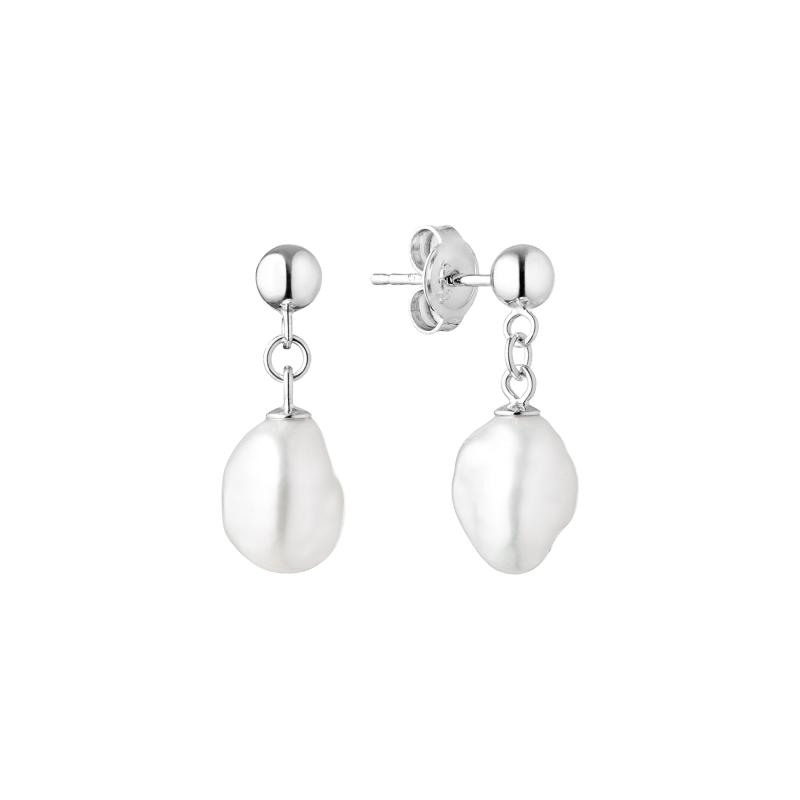 Cercei perle naturale keshi si argint DiAmanti MS20495E-G (Argint 925‰ 1,45 g.)