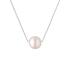 Colier perla naturala roz pudra cu lantisor argint DiAmanti MS21257P-L-G (Argint 925‰ 1,05 g.)