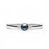 Inel cu perla naturala neagra din argint si cristale zirconiu DiAmanti SK21241R-B-G