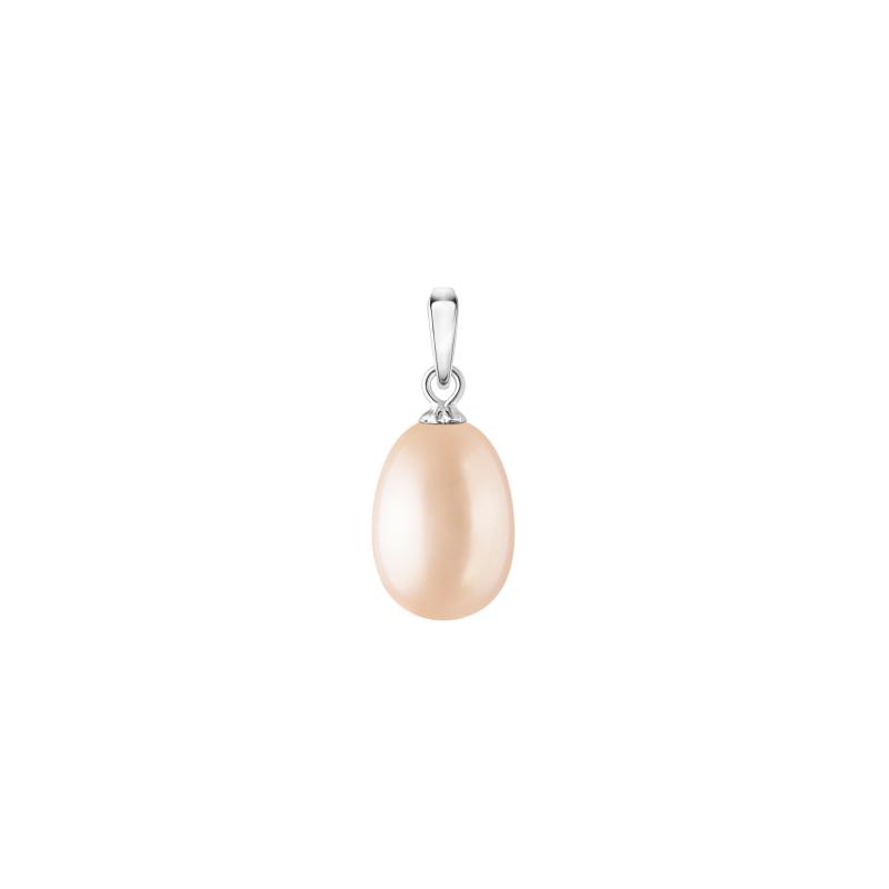 Pandantiv perla naturala roz piersica si argint DiAmanti PFD19-P-G (Argint 925‰ 0,14 g.)