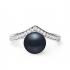 Inel cu perla naturala neagra din argint si cristale zirconiu DiAmanti SK19493R_B-G