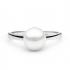 Inel cu perla naturala alba din argint DiAmanti SK21217R-W-G (Argint 925‰ 1,95 g.)