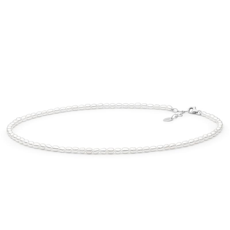 Colier perle naturale si argint 38 cm DiAmanti FCW34-C-G (Argint 925‰ 0,65 g.)
