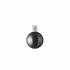Pandantiv perla naturala neagra cu cristal din argint DiAmanti SK20457P-B-G (Argint 925‰ 0,75 g.)