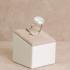 Inel cu perla naturala alba din argint DiAmanti SK20206R-W-G