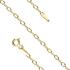Lant argint placat cu aur galben 2 mm x 45 cm DiAmanti Z1248N_G-45cm-DIA (Argint 925‰ 1,7 g.)