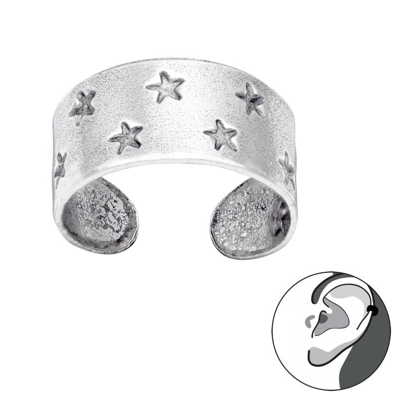 Cercel ear cuff argint stele DiAmanti DIA42492