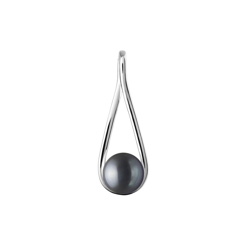 Pandantiv perla naturala neagra argint DiAmanti SK20222P-B-G (Argint 925‰ 2,95 g.)