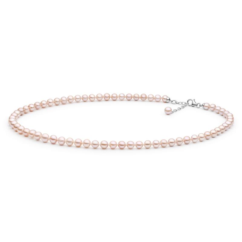 Colier perle naturale roz nude si argint 45 cm DiAmanti FARL765-G (Argint 925‰ 1,2 g.)