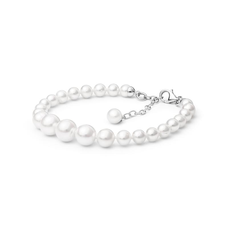 Applying Be careful Out of breath Bratara perle naturale si argint DiAmanti L202-50B-G - Diamanti.ro