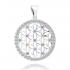 Pandantiv argint Floarea Vietii cu pietre colorate DiAmanti Z1782C-DIA