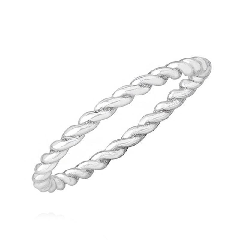 Inel argint slim Twisted DiAmanti Z1662A-DIA (Argint 925‰ 1,1 g.)