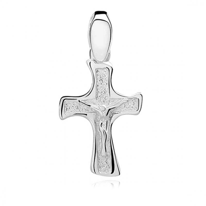 Cruciulita argint pandantiv DiAmanti KKS0067-DIA (Argint 925‰ 1,4 g.)