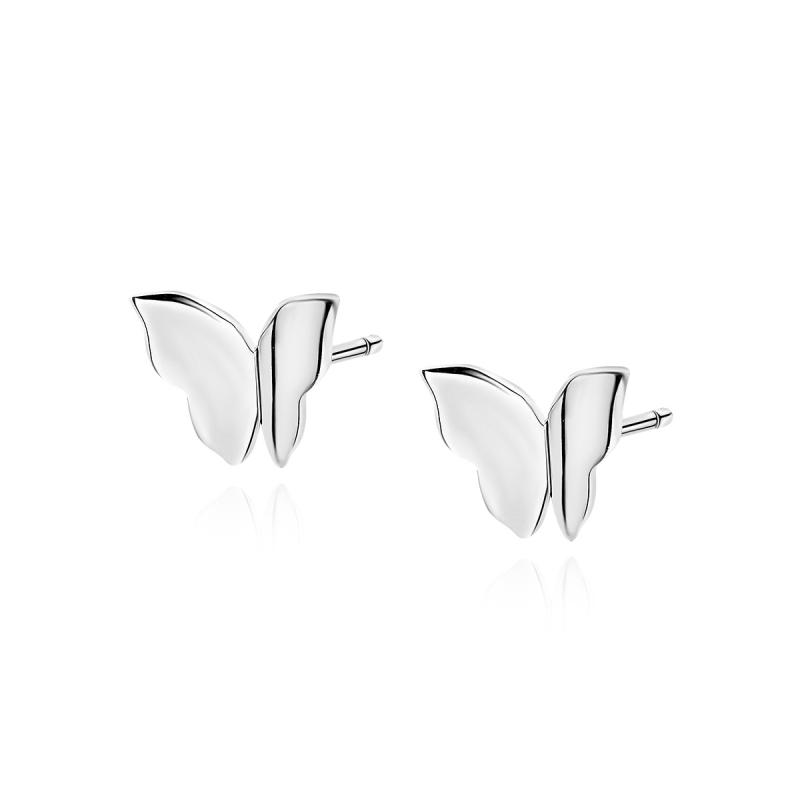 Cercei argint cu fluture DiAmanti Z1803ER-DIA (Argint 925‰ 0,9 g.)