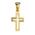 Pandantiv cruciulita argint placat cu aur galben DiAmanti KD080G-DIA (Argint 925‰ 0,6 g.)