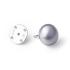 Brosa argint cu perla naturala gri Pin DiAmanti EFB011BR_G-G