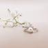 Inel cu perla naturala alba de argint cu cristale DiAmanti SK22241R-W-G (Argint 925‰ 1,9 g.)
