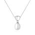 Colier perla naturala alba cu lantisor argint DiAmanti SK22373P_W_Necklace-G (Argint 925‰ 4,95 g.)