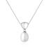 Colier perla naturala alba cu lantisor argint DiAmanti SK22373P_W_Necklace-G (Argint 925‰ 1,8 g.)