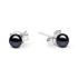 Cercei perle naturale negre 5 mm si argint DiAmanti EFB05-N_B-G (Argint 925‰ 0,5 g.)