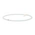Colier acvamarin si argint placat cu aur roz 40 cm DiAmanti 222-55-G (Argint 925‰ 0,85 g.)