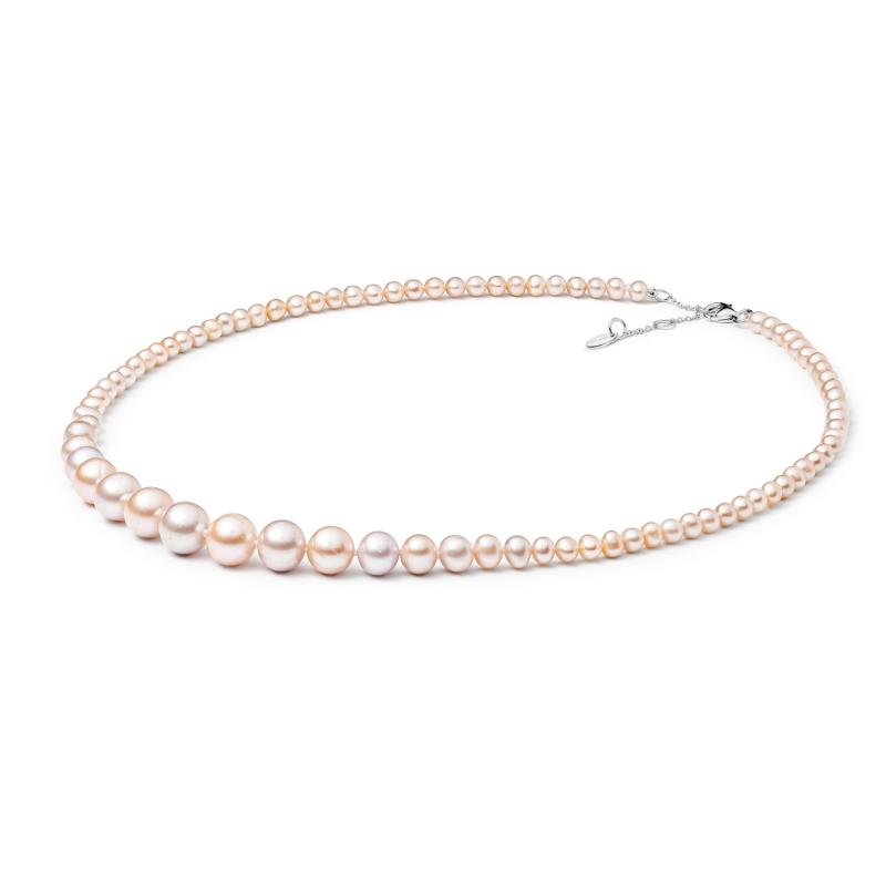 Colier perle naturale multicolore si argint 45 cm DiAmanti 202-42-G (Argint 925‰ 0,65 g.)