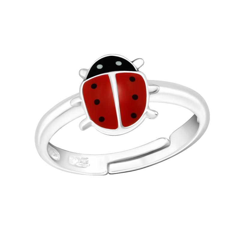 Inel copii argint buburuza Ladybug DiAmanti DIA43640 (Argint 925‰ 0,9 g.)