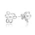 Cercei argint cu perle naturale albe model floare DiAmanti SK18104E_W-G (Argint 925‰ 3,25 g.)
