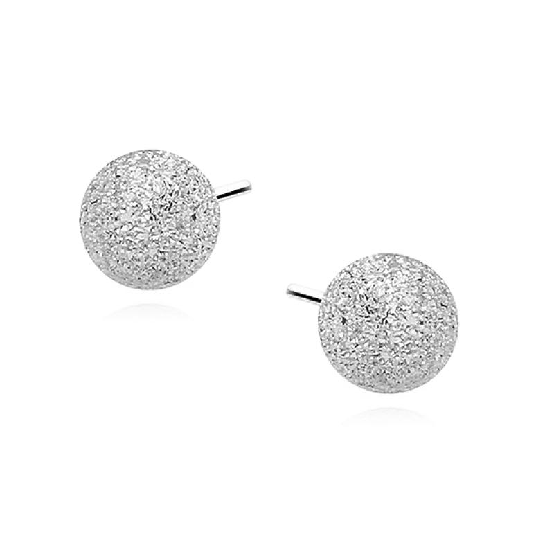 Cercei argint bobite 5 mm Diamond Cut DiAmanti Z0978_5-DIA (Argint 925‰ 0,75 g.)