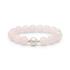 Bratara cuart roz cu perla edison si argint placat cu aur roz DiAmanti 232-35B-G (Argint 925‰ 0,7 g.)