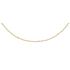 Lantisor argint placat cu aur galben 50 cm x 1,2 mm DiAmanti 30AD4G-50cm-DIA (Argint 925‰ 1,3 g.)