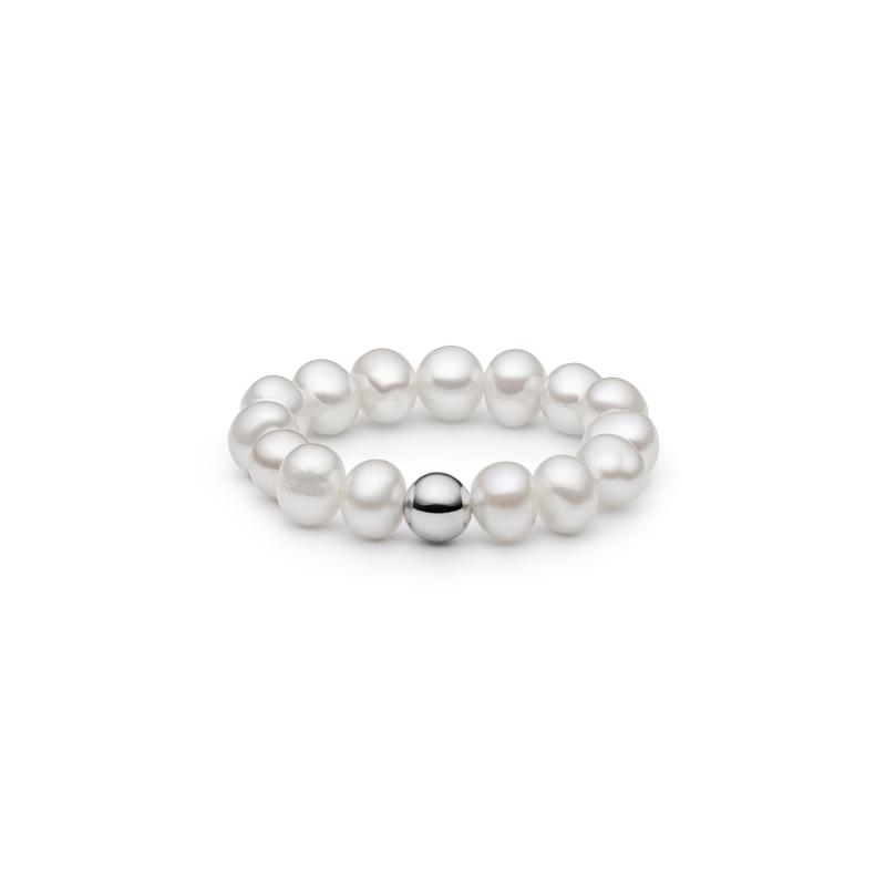 Inel perle naturale albe si argint DiAmanti MS23364R_W-G (Argint 925‰ 0,1 g.)