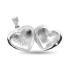 Pandantiv argint inima care se deschide DiAmanti ALP018-AS (Argint 925‰ 3,2 g.)