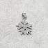Pandantiv argint fulg de nea Snowflake DiAmanti AP12985PRH-AS (Argint 925‰ 1,5 g.)