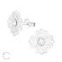 Cercei din argint model floare filigran cu cristale Swarovski DiAmanti DIA40007 (Argint 925‰ 0,65 g.)