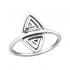 Inel din argint model geometric triunghi antichizat DiAmanti DIA32287 (Argint 925‰ 1,8 g.)