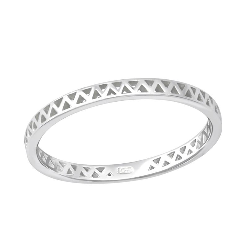 Inel tip verigheta din argint model zigzag DiAmanti DIA36156 (Argint 925‰ 1,05 g.)