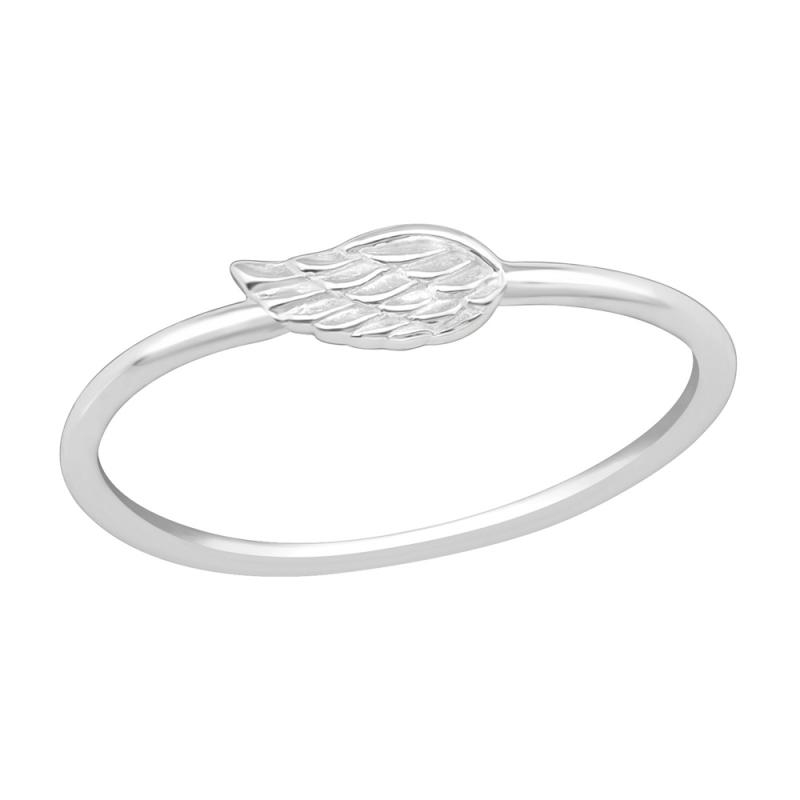 Inel din argint cu aripa de inger model DiAmanti DIA20178