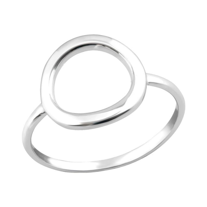 Inel din argint model geometric cerc DiAmanti DIA36765 (Argint 925‰ 1,5 g.)