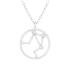 Lantisor din argint cu pandantiv constelatie Balanta cu zirconii model DiAmanti DIA38848 (Argint 925‰ 1,7 g.)