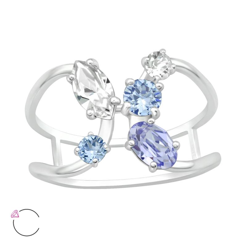 Inel din argint cu cristale Swarovski model DiAmanti DIA40756 (Argint 925‰ 2,45 g.)