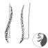 Cercei ear cuffs din argint model Wave DiAmanti DIA28723 (Argint 925‰ 0,85 g.)