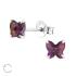 Cercei din argint cu cristal Swarovski Lilac Shadow fluturas model DiAmanti DIA24396-LilacShadow (Argint 925‰ 0,45 g.)