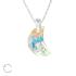 Lantisor din argint cu pandantiv Luna din cristal Swarovski model DiAmanti DIA39492 (Argint 925‰ 1,2 g.)