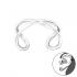Cercel ear cuff din argint model DiAmanti DIA36480