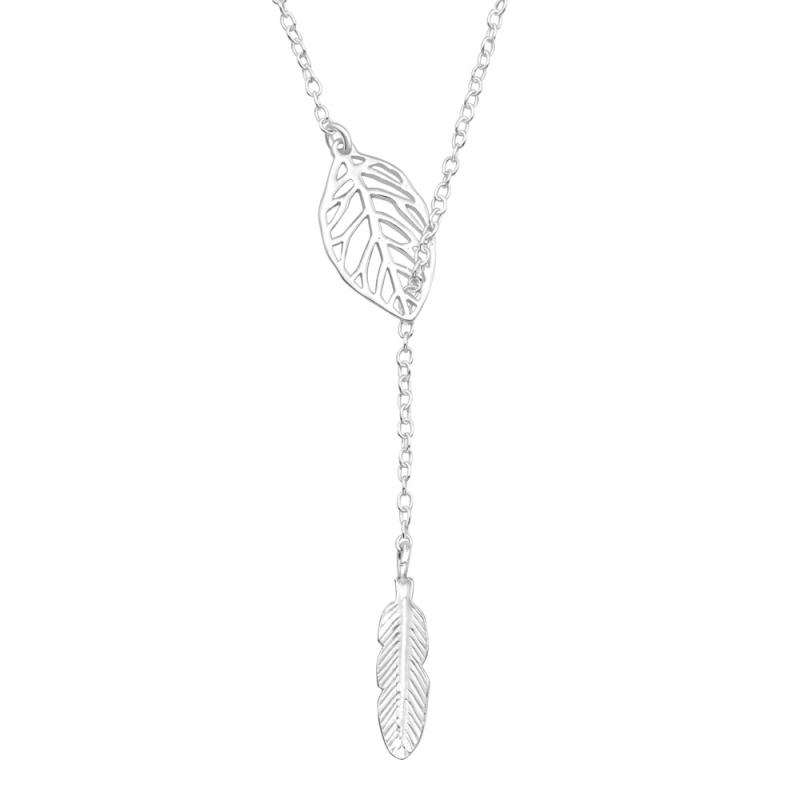 Lantisor lung din argint Feather & Leaf model DiAmanti DIA40693 (Argint 925‰ 1,85 g.)
