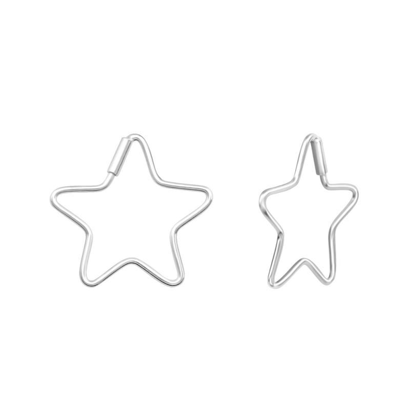 Cercei geometrici din argint model Star DiAmanti DIA38493 (Argint 925‰ 0,65 g.)
