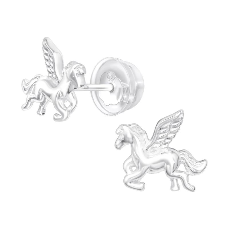 Cercei argint pentru copii model unicorn DiAmanti DIA40374 (Argint 925‰ 0,85 g.)